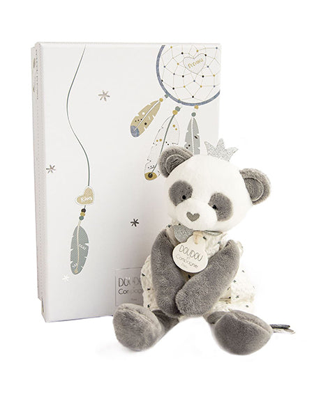 Peluche Panda gris Attrape-rêves
