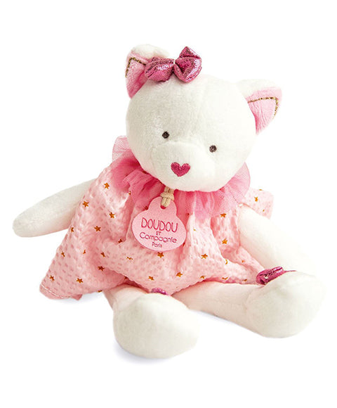 Peluche Chat rose Attrape-rêves