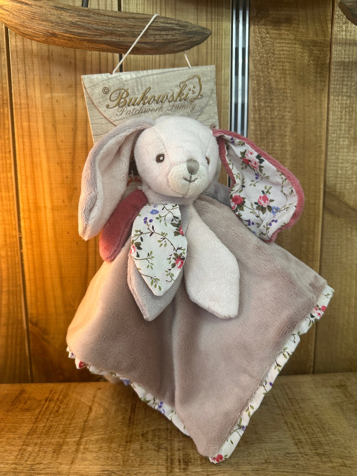 Doudou lapinou bibi baby rug
